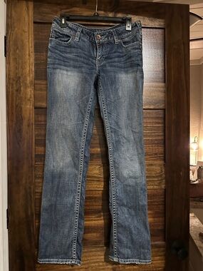 Silver Jeans Women's Boot Cut Medium Blue Denim